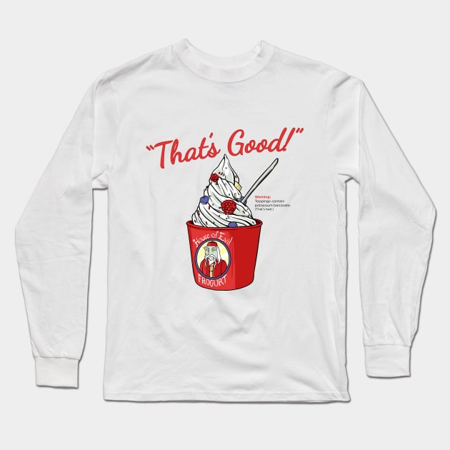The Frogurt Is Also Cursed Long Sleeve T-Shirt by DVD Bargain Bin